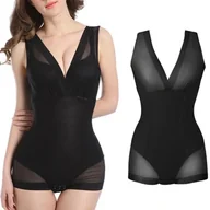 Body - Body wyszczuplające - Czarny M - miniaturka - grafika 1