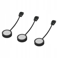 Taśmy LED - Undercabinet Spot Puck 65mm 3 x 3W Black - miniaturka - grafika 1