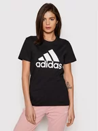 Koszulki sportowe damskie - Adidas Loungewear Essentials Logo Tee > GL0722 - miniaturka - grafika 1