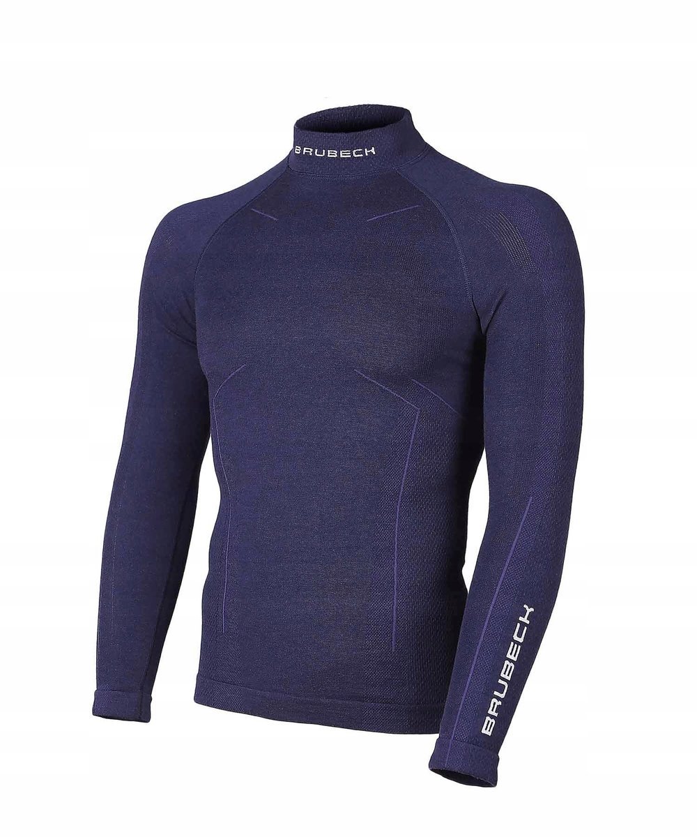 WEŁNIANA MĘSKA BLUZA BRUBECK EXTREME MERINO XL