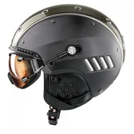 Kaski narciarskie - Kask narciarski CASCO SP-4 cafe racer black structure L - miniaturka - grafika 1