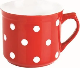 kubek ceramiczny 660ml w kropki CRV - Kubki - miniaturka - grafika 1