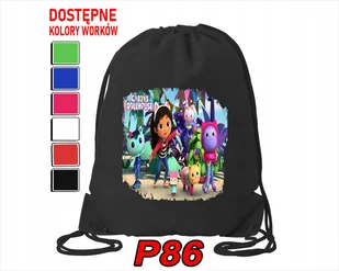 WOREK SZKOLNY NA WF BUTY KOTKI DOMEK BAJKI DLA DZIECI 3 WZORY + IMIĘ - Torby szkolne WOREK SZKOLNY NA WF BUTY KOTKI DOMEK BAJKI DLA DZIECI 3 WZORY + IMIĘ - Torby szkolne - miniaturka - grafika 1