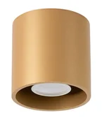 Lampy sufitowe - Złoty nowoczesny spot sufitowy tuba - A412-Melvis - miniaturka - grafika 1