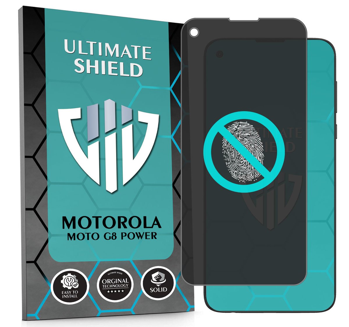 NAJLEPSZE SZKŁO 5D PEŁNE DO MOTOROLA MOTO G8 POWER NIETŁUKĄCE ORYGINAŁ