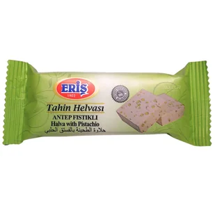 Eris Chałwa Pistacjowa Baton 40g – Luksusowa Sezamowa Przekąska z Pistacjami - Chałwa - miniaturka - grafika 1