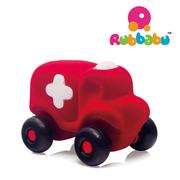 Zabawki sensoryczne - Rubbabu Rubbabu Karetka sensoryczna czerwona (uzupełnienie asortymentu A  indeks 20318) - miniaturka - grafika 1