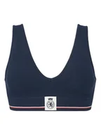 Biustonosze - Tommy Hilfiger Biustonosz top UW0UW06062 Granatowy - miniaturka - grafika 1