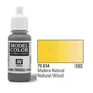Akcesoria i części modelarskie - Vallejo Farba Nr183 Natural Wood 17ml 441520 - miniaturka - grafika 1