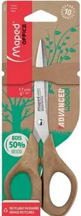 Nożyczki Advanced Wood Maped 17 cm - Nożyczki dla dzieci - miniaturka - grafika 1