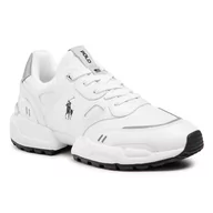 Sneakersy damskie - Sneakersy POLO RALPH LAUREN - Polo Jgr Pp 809835371001 White/Black Pp - miniaturka - grafika 1