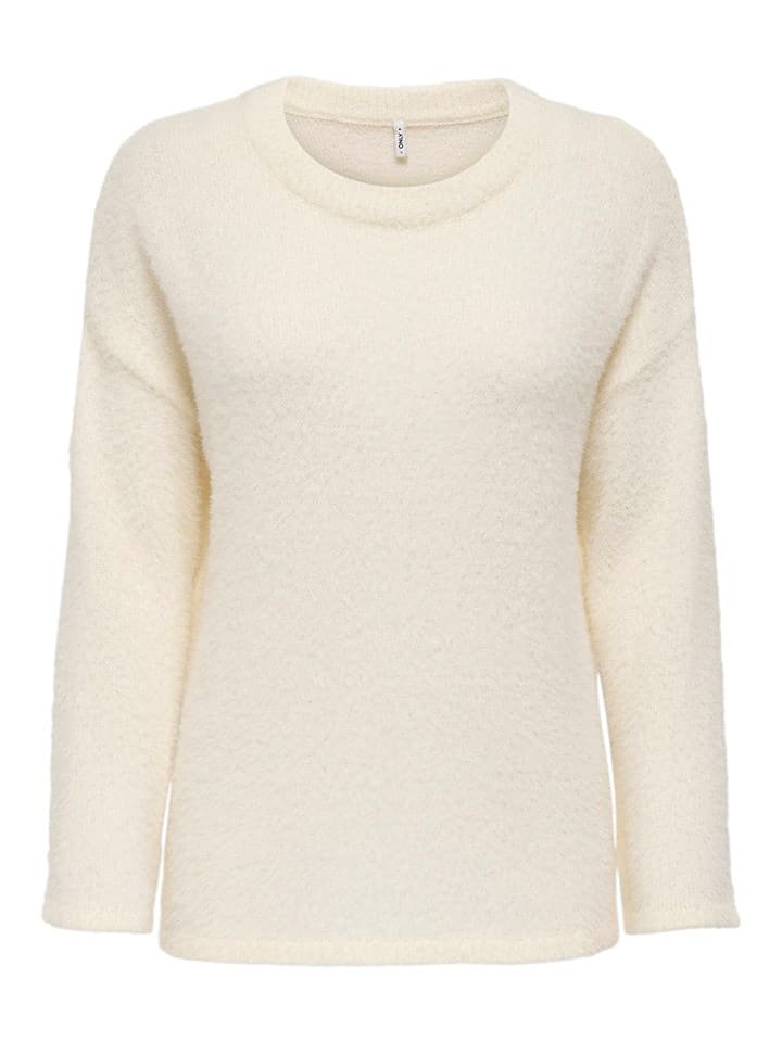 ONLY Sweter w kolorze kremowym