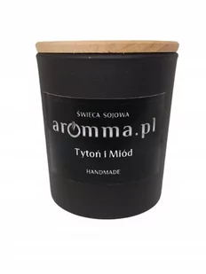Świeca Sojowa Aromma - Tytoń i Miód 180 ml - NUTA MARYNARSKA - NATURALNA 100% EKO - Świece - miniaturka - grafika 1