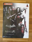 Figurki dla dzieci - Figurka Harley Quinn 22cm - Square Enix Batman Arkham City No 5 - miniaturka - grafika 1