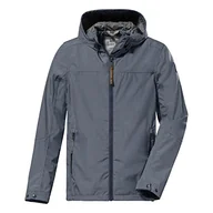 Kurtki męskie - G.I.G.A. DX Męska kurtka softshell/kurtka outdoorowa z kapturem - GS 9 MN SFTSHLL JCKT, stalowo-niebieska, M, 38213-000 - miniaturka - grafika 1