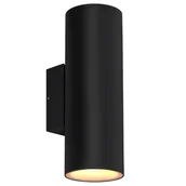 Lampy ogrodowe - Kinkiet ścienny ogrodowy Primula 22-32348 Candellux IP65 tubka góra-dół czarny - miniaturka - grafika 1