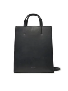 Calvin Klein Torebka Line Lthr Mini Tote 32 LV04F3002G Czarny - Torebki damskie - miniaturka - grafika 1