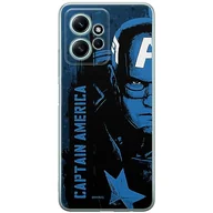 Etui i futerały do telefonów - Etui Kapitan Ameryka 010 Marvel Nadruk pełny Granatowy Producent: Xiaomi, Model: REDMI NOTE 12 4G - miniaturka - grafika 1