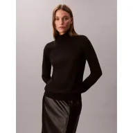 Swetry damskie - Calvin Klein Golf Regular Fit z dodatkiem wełny - miniaturka - grafika 1