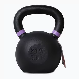 Kettlebell 24 kg Pure2Improve czarny P2I810130 24 kg - Kettlebell - miniaturka - grafika 1