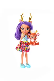 Enchantimals Lalka Danessa Deer + jelonek Sprint figurka wiek 4+ - Lalki dla dziewczynek - miniaturka - grafika 3