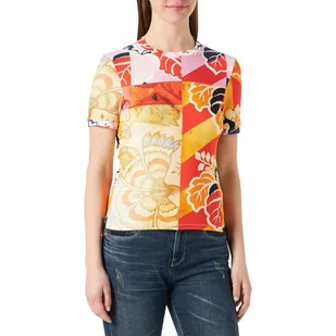 Bluzka damska Desigual Baton Rouge wzorzysta-L - Bluzki damskie - miniaturka - grafika 1