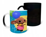 Kubki - KUBEK MAGICZNY Z NADRUKIEM- KRÓLIK PANDA RÓŻNE WZORY DO WYBORU+ IMIĘ - miniaturka - grafika 1