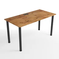 Biurka - ZDESK Biurko ZDESK BIURKO KOMPUTEROWE BIUROWE DO BIURA PRACOWNI PD-710W-Pp/W - miniaturka - grafika 1