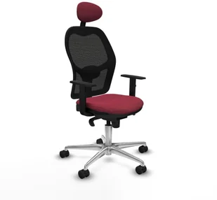 Fotel biurowy, krzesło biurowe Krzesło Biurowe Piqueras y Crespo 1D086N1 Kasztanowy - Fotele i krzesła biurowe - miniaturka - grafika 1