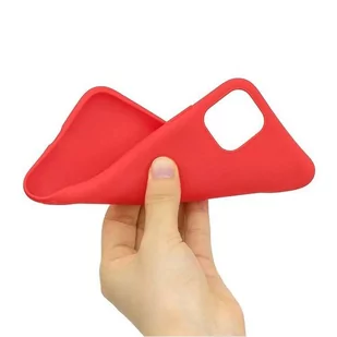 Silicone Case elastyczne silikonowe etui pokrowiec iPhone 11 Pro czerwony - Etui i futerały do telefonów - miniaturka - grafika 3