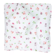 Pościel dla dzieci - ALVI Zestaw poszewka na kołdrę i poduszkę (80x80, 35x40), baldachim, ochraniacz - wzór leśny 411502641 - miniaturka - grafika 1