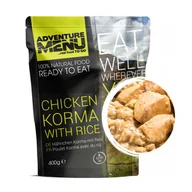 Szybkie dania obiadowe - Danie gotowe ADVENTURE MENU Kurczak Korma z ryżem 400 g - ONE SIZE - miniaturka - grafika 1