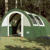 Namioty i tipi dla dzieci - The Living Store Namiot turystyczny - 4-os. - tunelowy - zielony - wodoszczelny - Namiot Turystyczny - miniaturka - grafika 1
