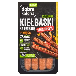 Dobra Kaloria - Kiełbaski roślinne węgierskie - Kiełbasa i wędliny - miniaturka - grafika 1