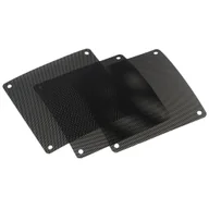 Akcesoria i części AGD - 10 sztuk 120 mm Filtr przeciwpyłowy Filtr wentylatora komputerowego Chłodnica PVC Czarny Pyłoszczelna Obudowa Komputerowa Siatka - miniaturka - grafika 1