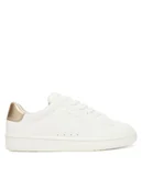 Buty dla dziewczynek - Tommy Hilfiger Sneakersy Low Cut Lace Up Sneaker T3A9-33976-1355 S Biały - miniaturka - grafika 1