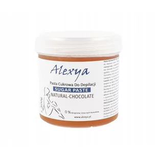 Alexya, Pasta Cukrowa, Natural Czekolada, 300g - Depilacja - miniaturka - grafika 1