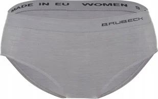 Brubeck HI10080 Biodr�wki damskie classic COMFORT WOOL popielaty L - Bielizna sportowa damska - miniaturka - grafika 1