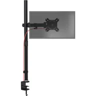 Uchwyty do monitorów - Duronic DMT151X2 Uchwyt na jeden monitor 2 x 8 kg | monitory 13-32 cali | VESA 75 lub 100 | długi słupek 100 cm | do monitorów ultrawide - miniaturka - grafika 1