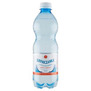 Kryniczanka Naturalna woda mineralna gazowana - Woda - miniaturka - grafika 1