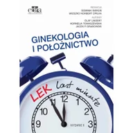 Książki medyczne - LEK last minute Ginekologia i położnictwo - Lindert O., Grabowski J.P. ,Tomaszewska K. - miniaturka - grafika 1