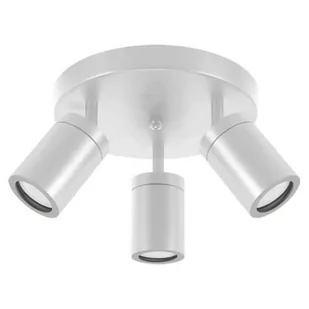 Ideus Okrągła lampa sufitowa Tenor 04074 biały plafon do przedpokoju - Lampy sufitowe - miniaturka - grafika 1