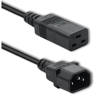 Kable komputerowe i do monitorów - Qoltec Kabel zasilający do UPS | C14/C19 | 2m 53990 - miniaturka - grafika 1