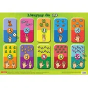 Książki edukacyjne - Demart Tabliczka mnożenia. Plansza edukacyjna na ścianę i biurko + książeczka edukacyjna praca zbiorowa - miniaturka - grafika 1