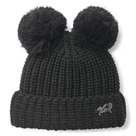 Czapki damskie - Karl Lagerfeld Paris Cozy Hat damska czapka z zimną pogodą, czarny, jeden rozmiar - miniaturka - grafika 1
