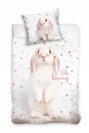 Pościel dla dzieci - POŚCIEL bawełniana KRÓLIK 160x200 cm - miniaturka - grafika 1
