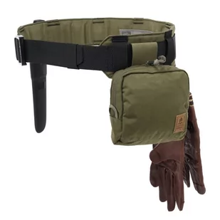 Helikon - Pas bushcraftowy Forester - Czarny / Olive Green - PS-FBB-CD-0201A - Odzież taktyczna i umundurowanie - miniaturka - grafika 2