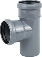 Odwodnienia, kanały i akcesoria - Onnline Trójnik PP do kanalizacji wewnętrznej 110x110/90 popiel sanitarny Onnline - miniaturka - grafika 1