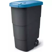 Kosze na śmieci - Prosperplast Keden kosz na śmieci wheeler - niebieski 90 l - miniaturka - grafika 1