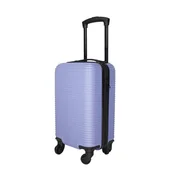 Walizki - MAŁA WALIZKA KABINOWA LAWENDOWA 40 x 25 x 20 RYANAIR, WIZZAIR DARMOWY BAGAŻ PODRĘCZNY - miniaturka - grafika 1